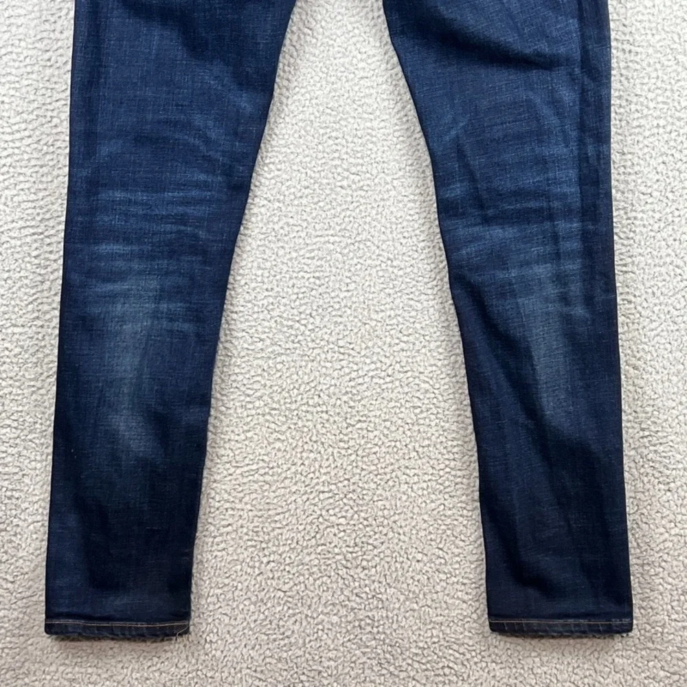 Nudie Jeans Mens 30x34‎ (A: 32x33) Blue Dark Wash Slim Fit Organic Cotton
